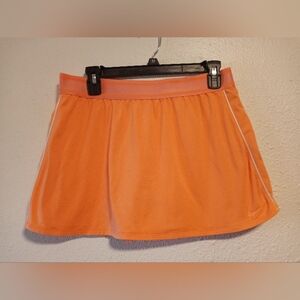 Nike Court Tennis Skort Orange Cream